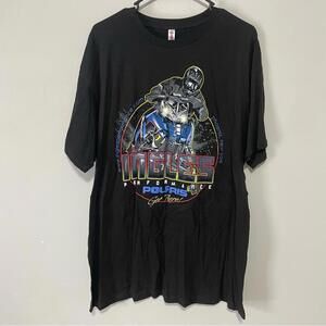 Polaris snow mobile tshirt mens size XL black blue